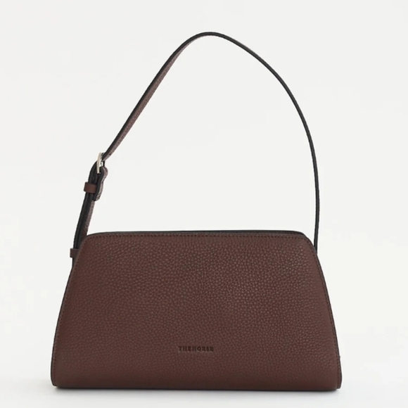 The Horse Handbags - NWT The Horse Clara Shoulder Bag In Coffee Leather